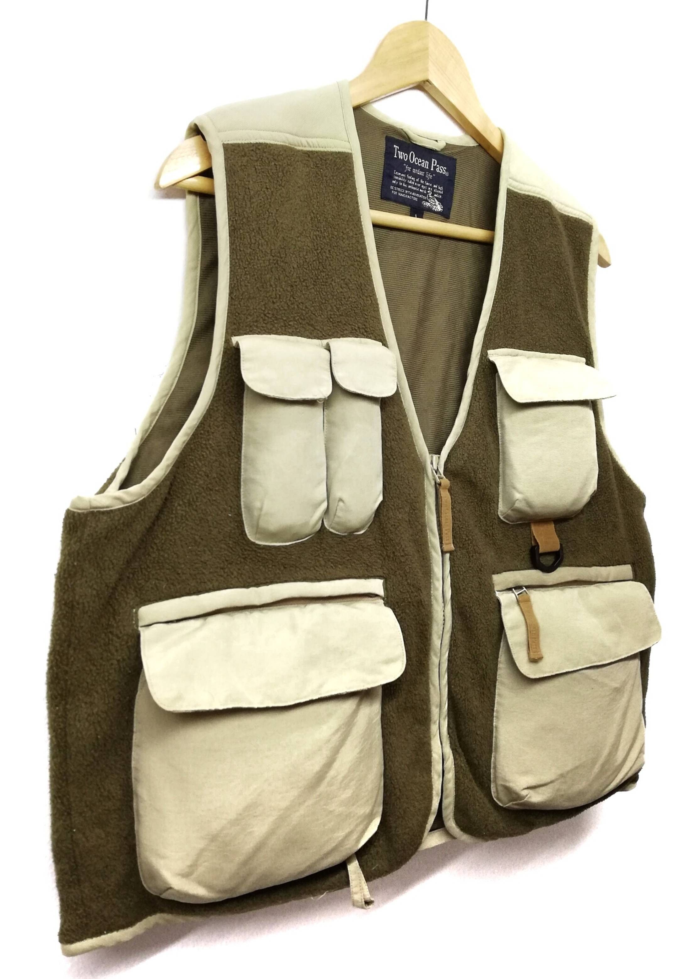 Designer × Japanese Brand 🔥Mizujin Tactical Utility Multi Pocket Vest Jacket🔥 Size US L / EU 52-54 / 3 - 1 Thumbnail