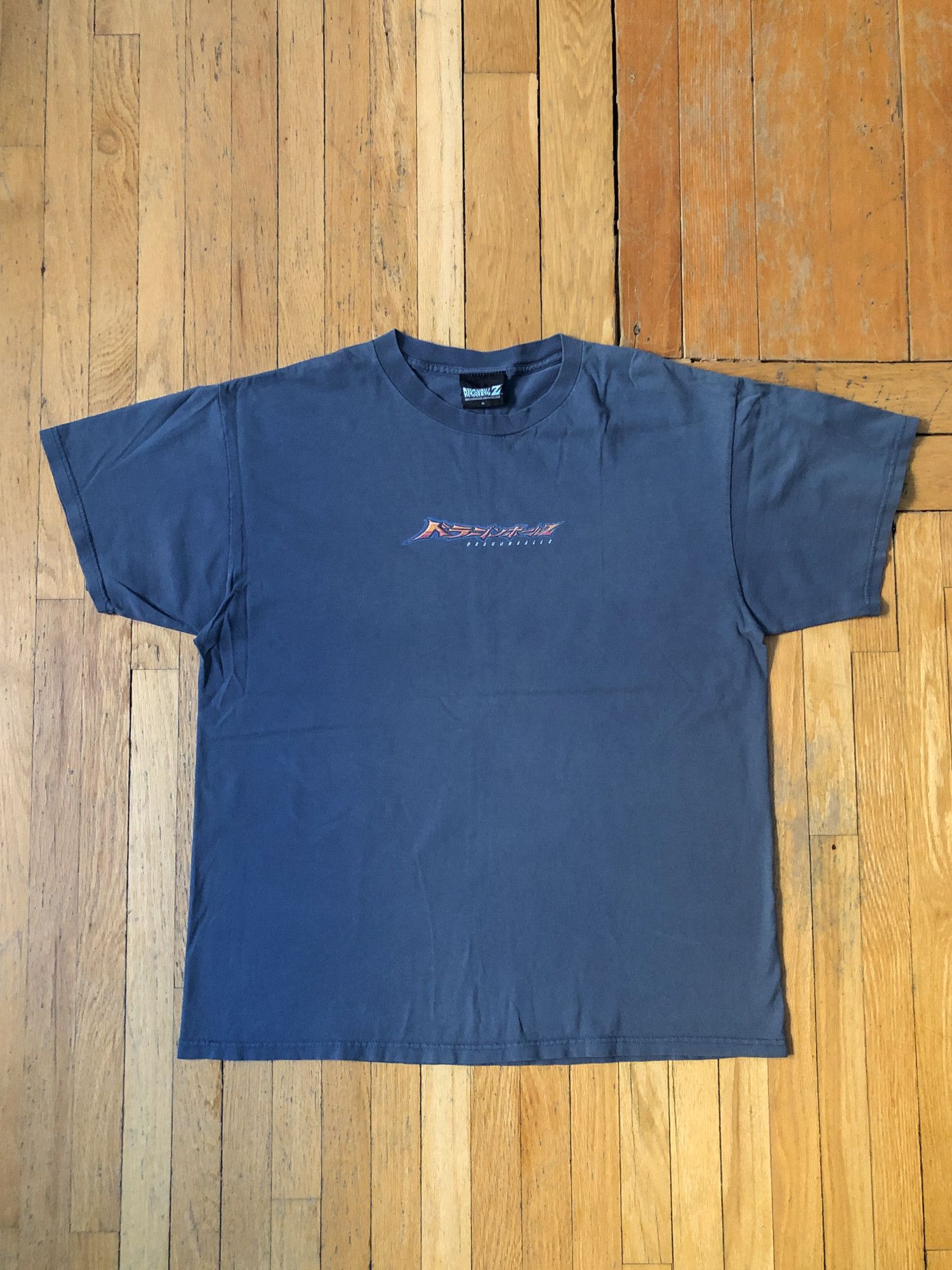 Vintage 1998 Faded Navy Dragon Ball Z 'Super Saiyan' T-Shirt Size US XL / EU 56 / 4 - 4 Thumbnail