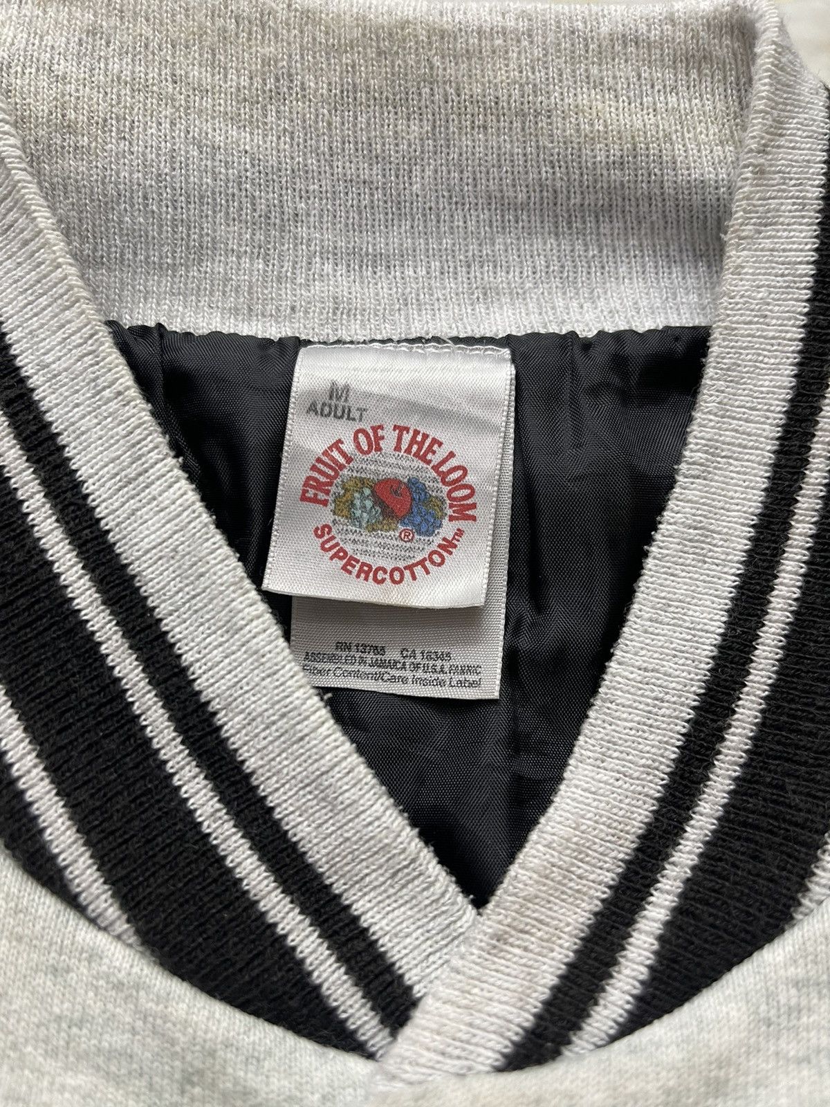 Fruit Of The Loom Vintage FOTL Varsity Jacket Size US M / EU 48-50 / 2 - 7 Thumbnail