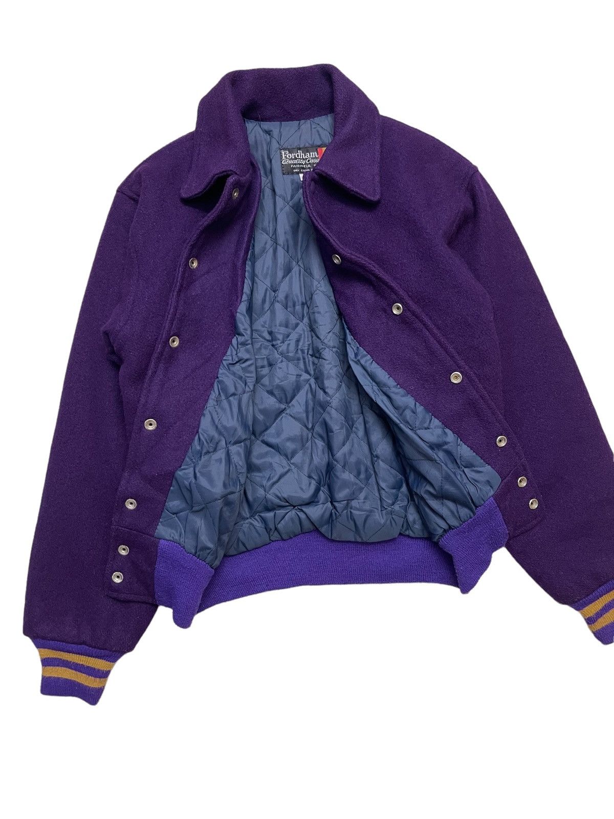 Vintage Vintage 80s Fodham Casual Varsity Jacket Size US M / EU 48-50 / 2 - 5 Thumbnail