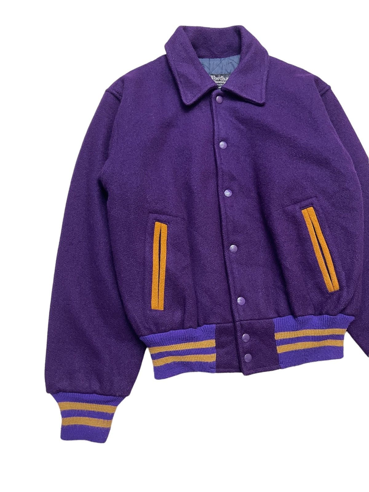 Vintage Vintage 80s Fodham Casual Varsity Jacket Size US M / EU 48-50 / 2 - 10 Thumbnail