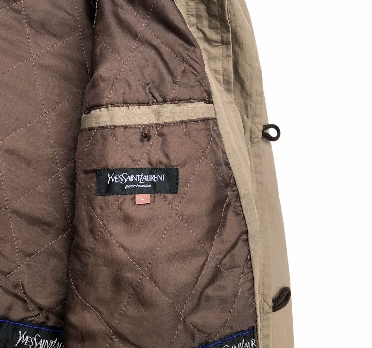 Yves Saint Laurent Vintage Yves Saint Laurent Pour Homme Safari Jacket Size US L / EU 52-54 / 3 - 10 Thumbnail