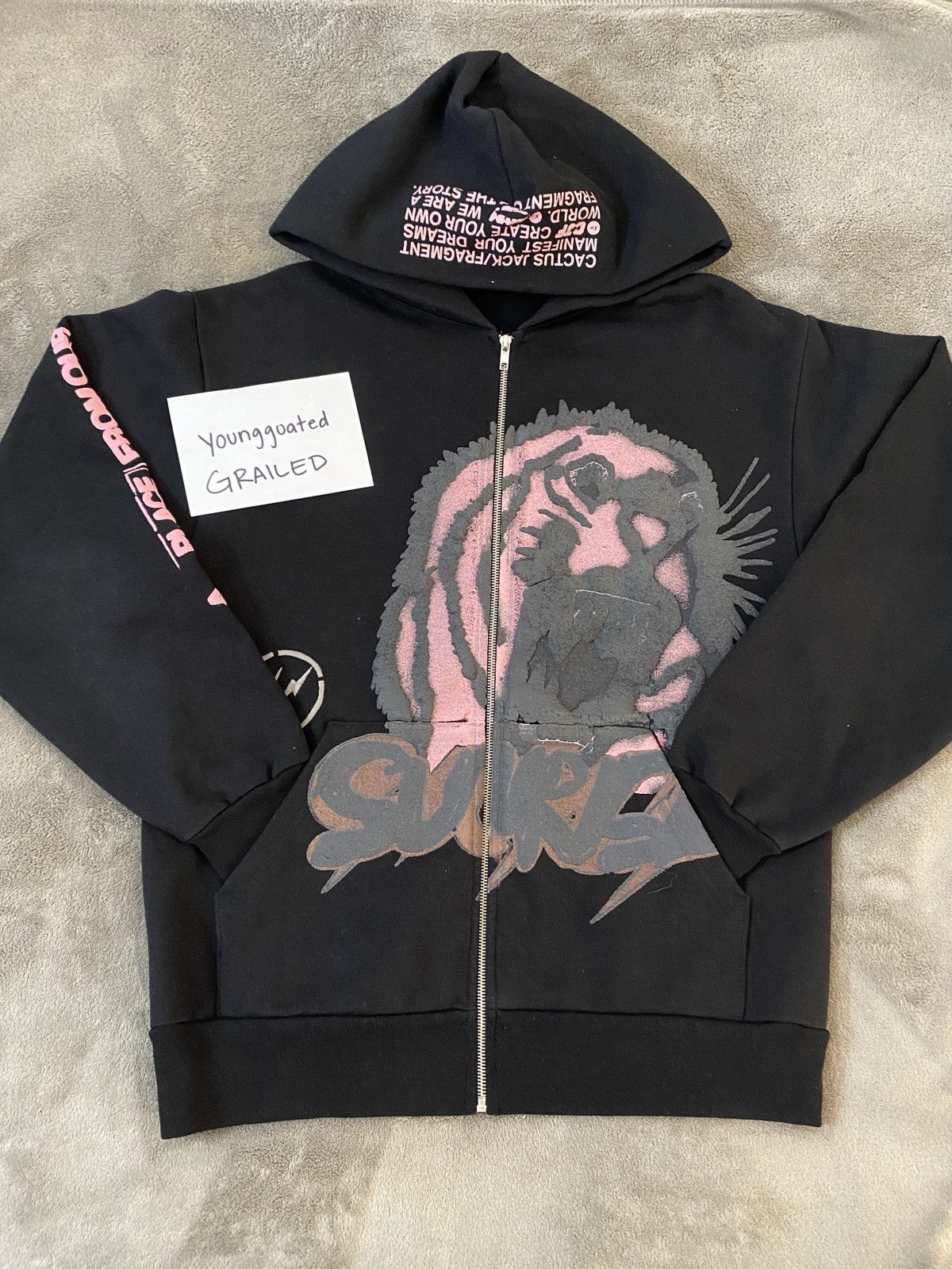 Fragment X Pokemon Thunderbolt project Pikachu Hoodie L
