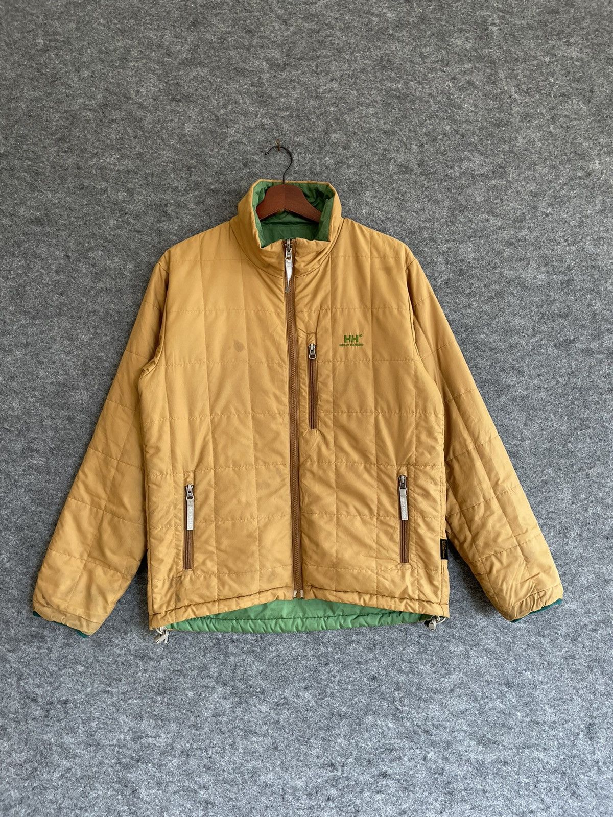 HELLY HANSEN QUILTED REVERSIBLE JACKET