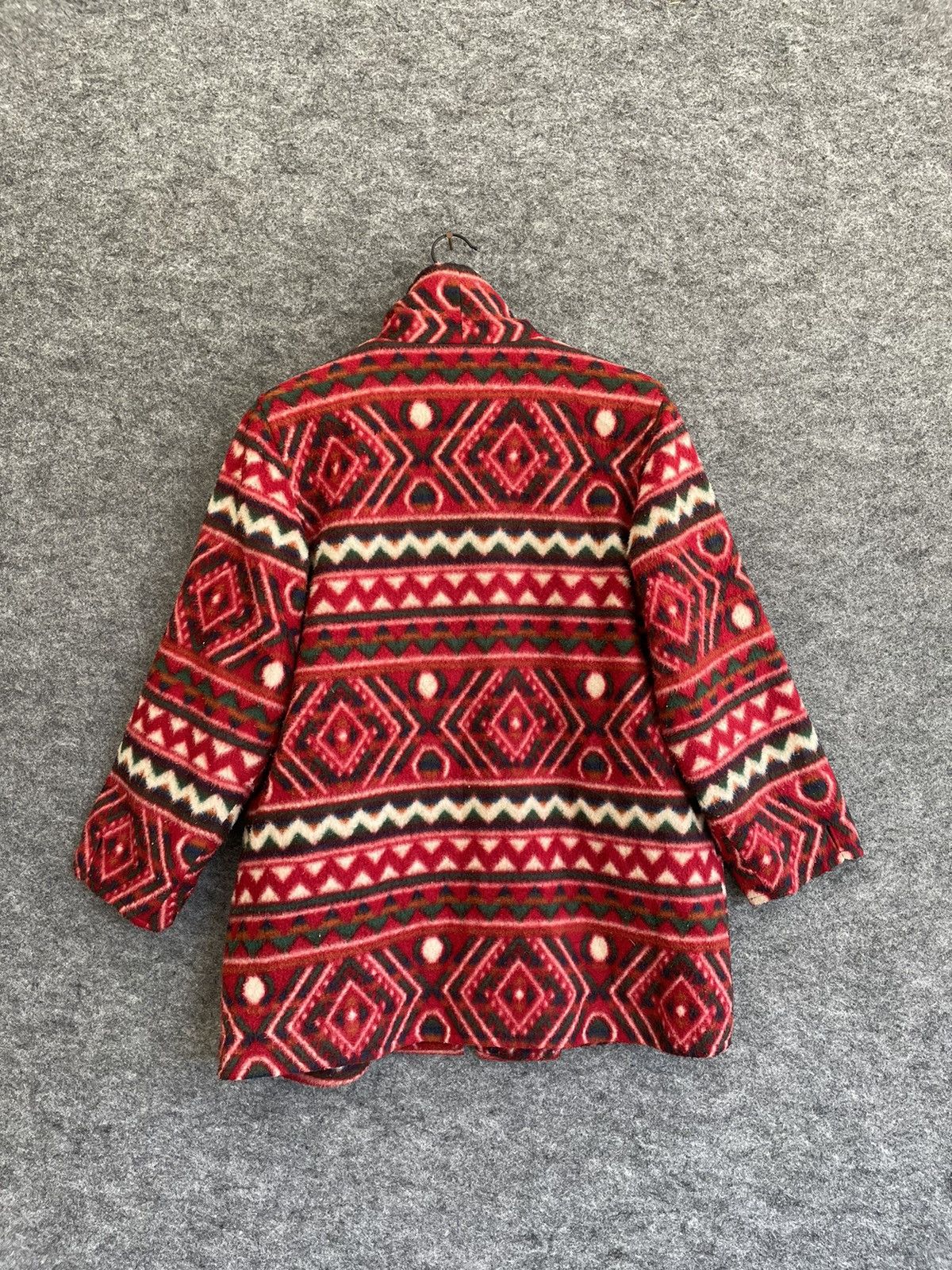 Vintage VINTAGE JAPANESE PRINTED FLEECE JACKET Size US M / EU 48-50 / 2 - 3 Thumbnail