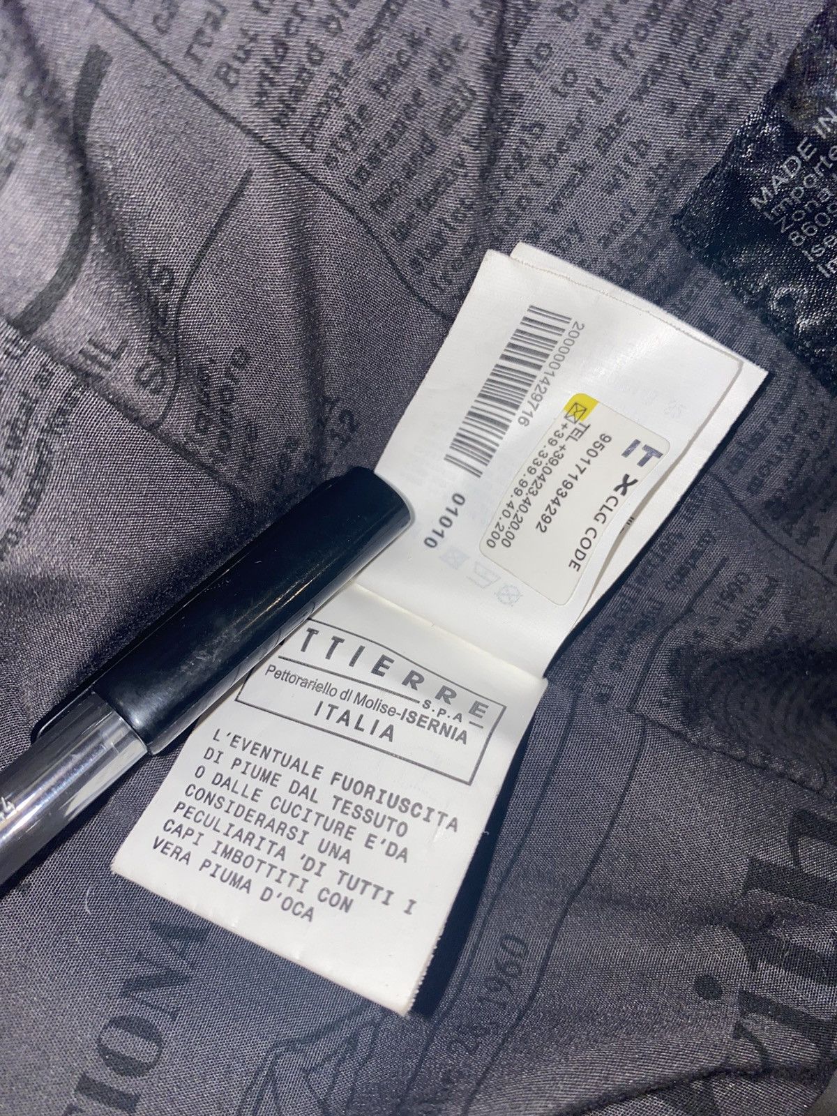 John Galliano Galliano Big Logo Down Puffer Jacket Size US M / EU 48-50 / 2 - 20 Thumbnail
