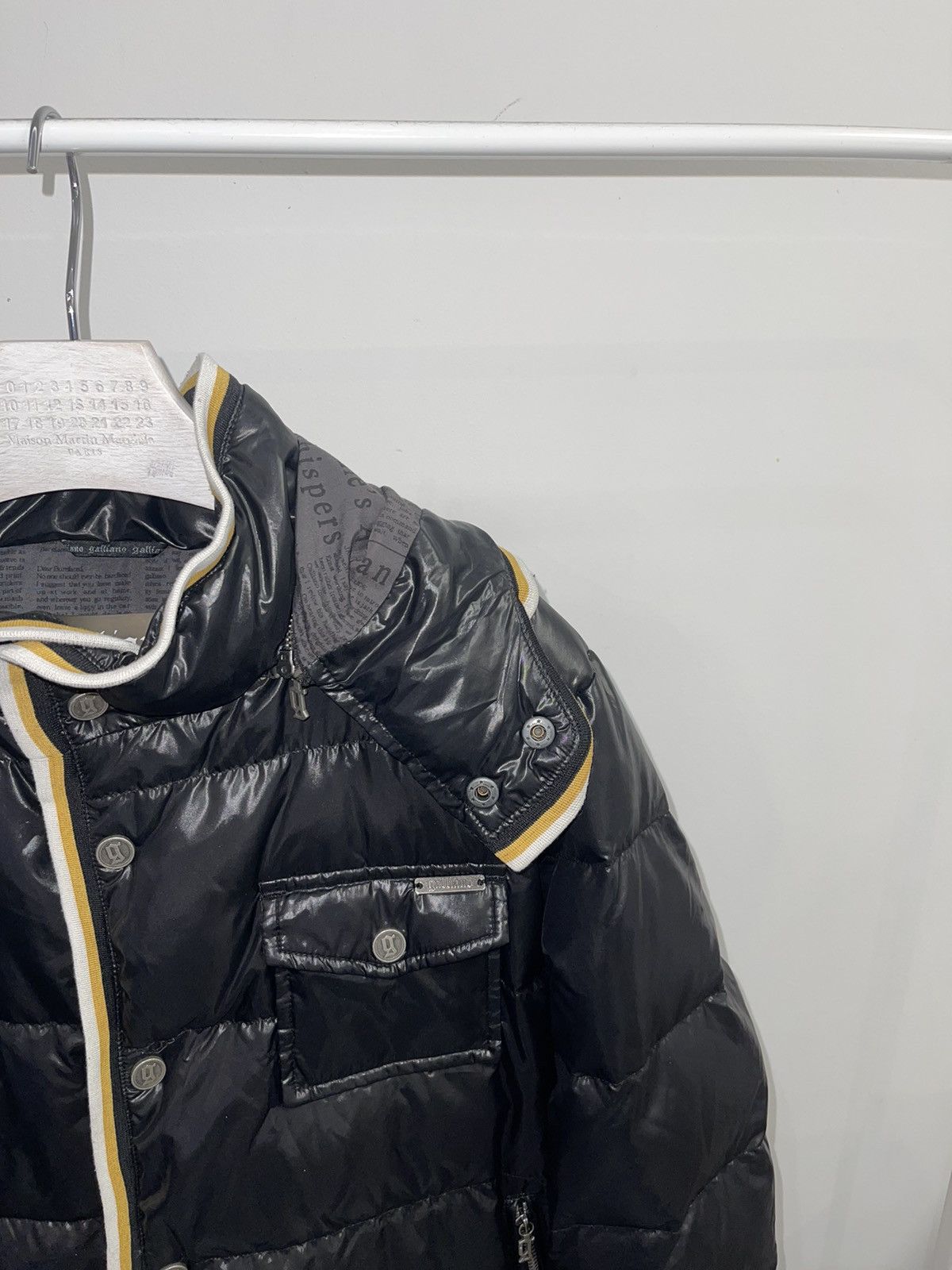 John Galliano Galliano Big Logo Down Puffer Jacket Size US M / EU 48-50 / 2 - 4 Thumbnail
