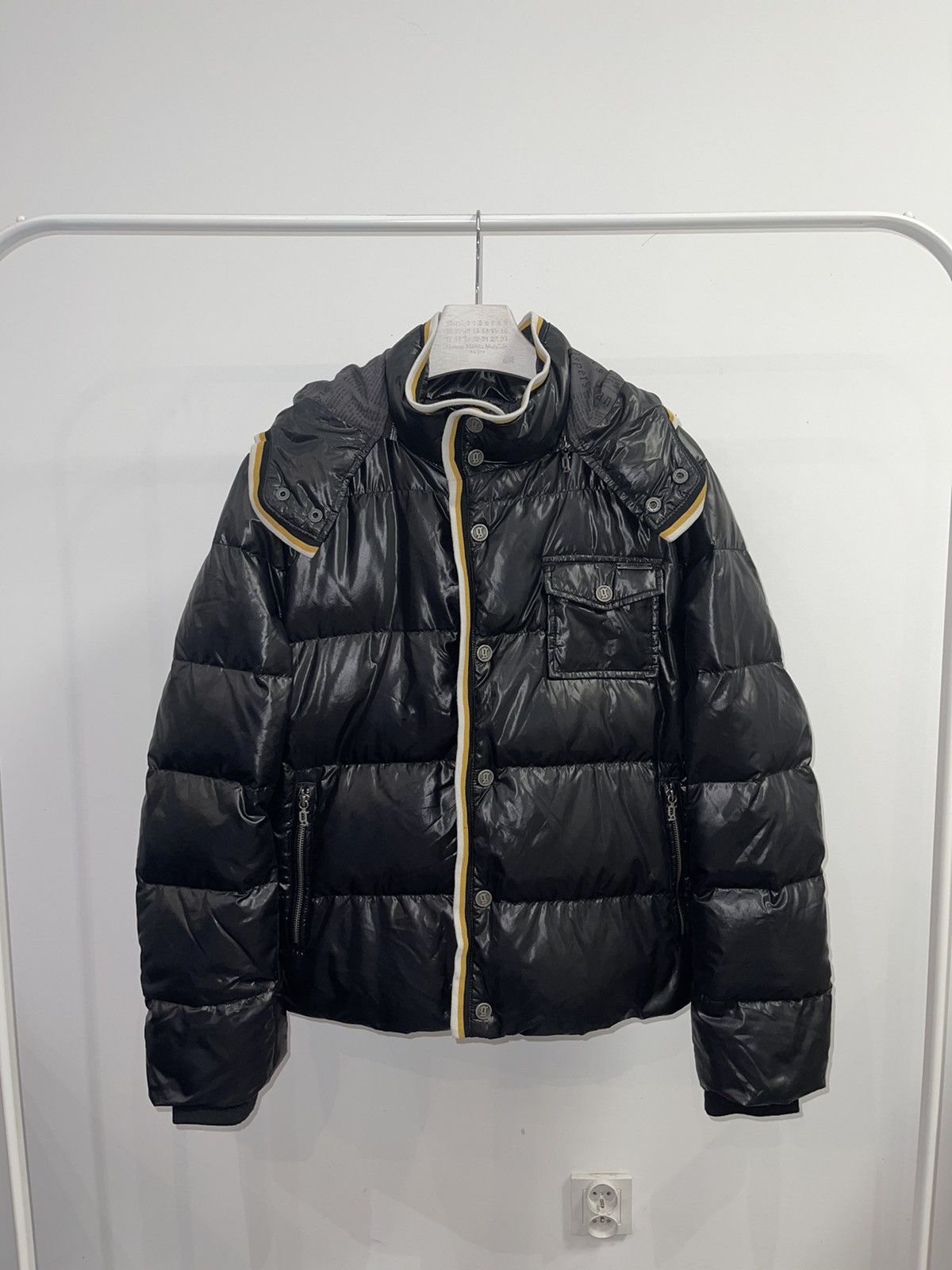 John Galliano Galliano Big Logo Down Puffer Jacket Size US M / EU 48-50 / 2 - 3 Thumbnail