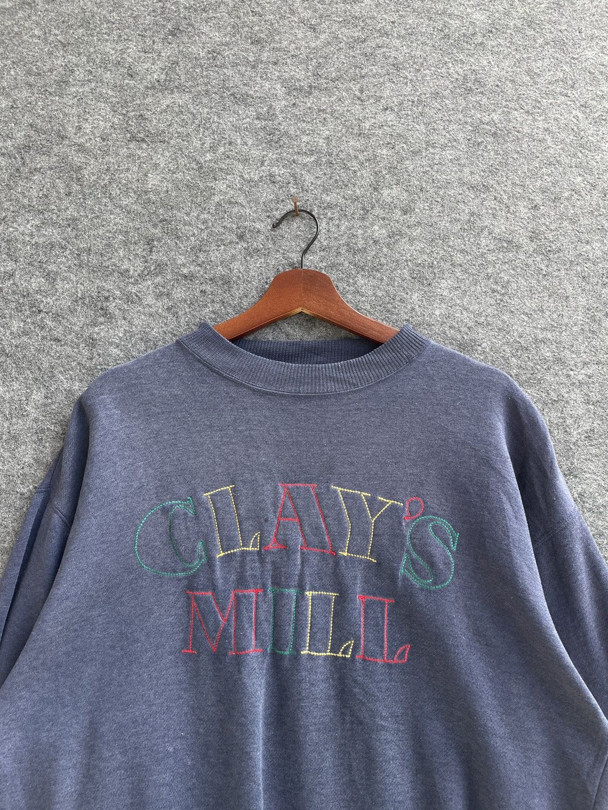 Japanese Brand VINTAGE MACHOPE CLAY’S MILL SWEATSHIRT Size US L / EU 52-54 / 3 - 2 Thumbnail