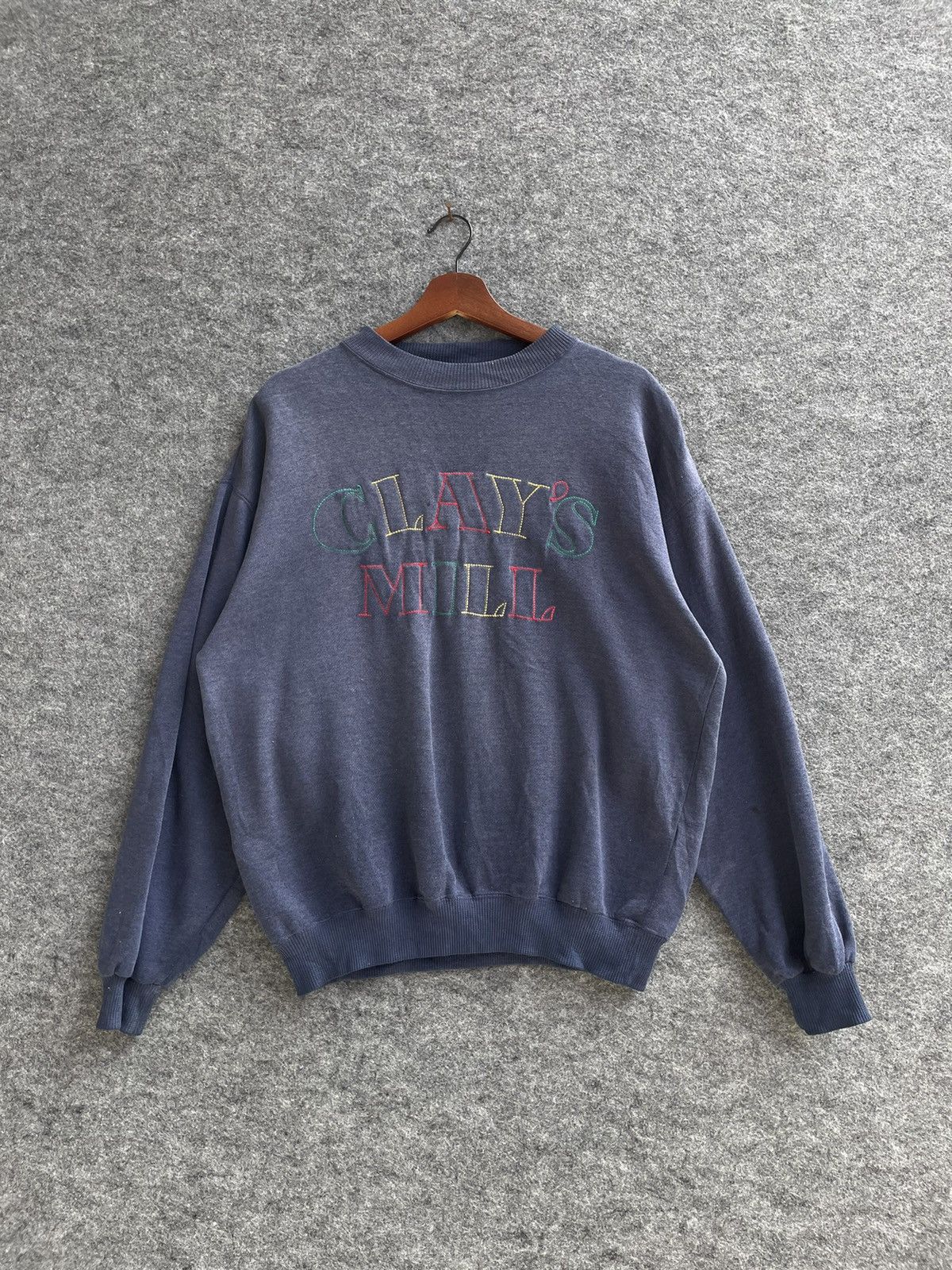 Japanese Brand VINTAGE MACHOPE CLAY’S MILL SWEATSHIRT Size US L / EU 52-54 / 3 - 1 Thumbnail