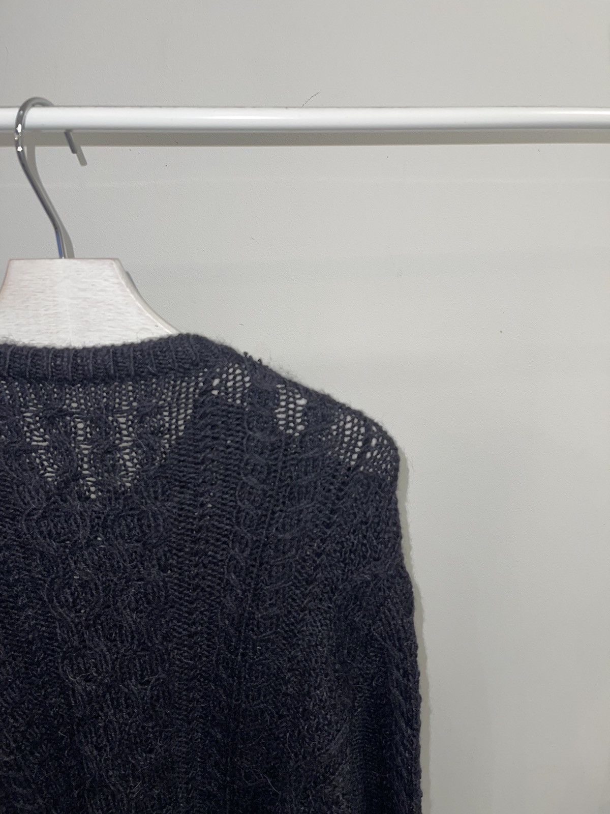 Valentino Valentino Heavy Knit Patchwork Alpaca Wool Sweater Size US L / EU 52-54 / 3 - 5 Thumbnail