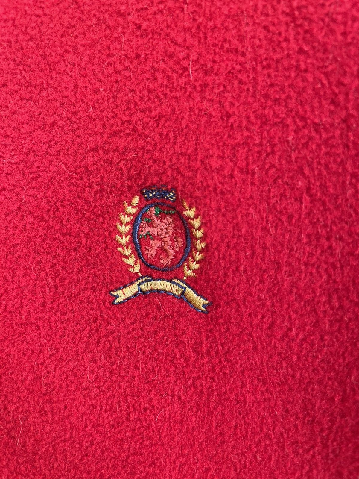 Tommy Hilfiger VINTAGE TOMMY HILFIGER RED FLEECE JACKET Size US XXL / EU 58 / 5 - 5 Thumbnail