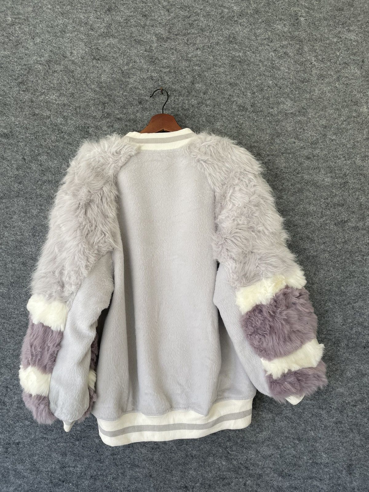 Japanese Brand ONE SPO FUR VARSITY JACKET Size US M / EU 48-50 / 2 - 3 Thumbnail