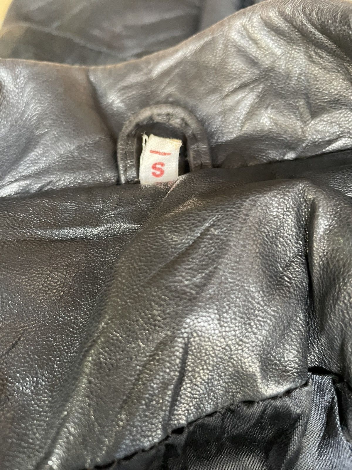 Leather Gossip Made In U.K Trench Leather Jacket Size US S / EU 44-46 / 1 - 12 Thumbnail