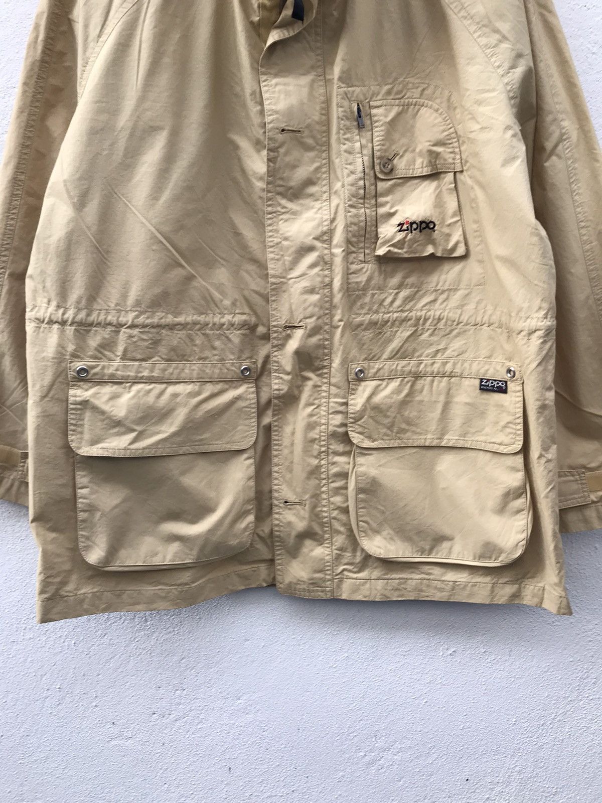 Vintage × Zippo Vintage Zippo Cargo Pockets Jacket Size US L / EU 52-54 / 3 - 3 Thumbnail