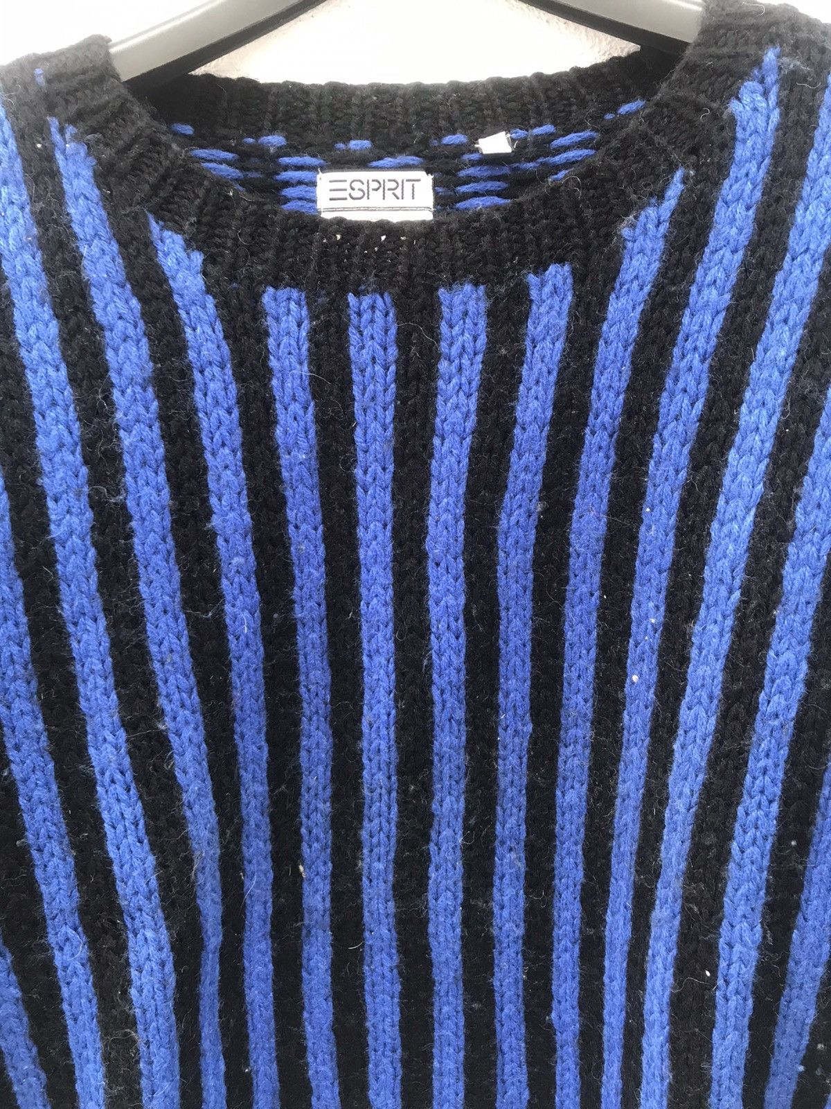 Esprit Vintage Espirit Striped Wool Knit Sweater Size US M / EU 48-50 / 2 - 3 Thumbnail