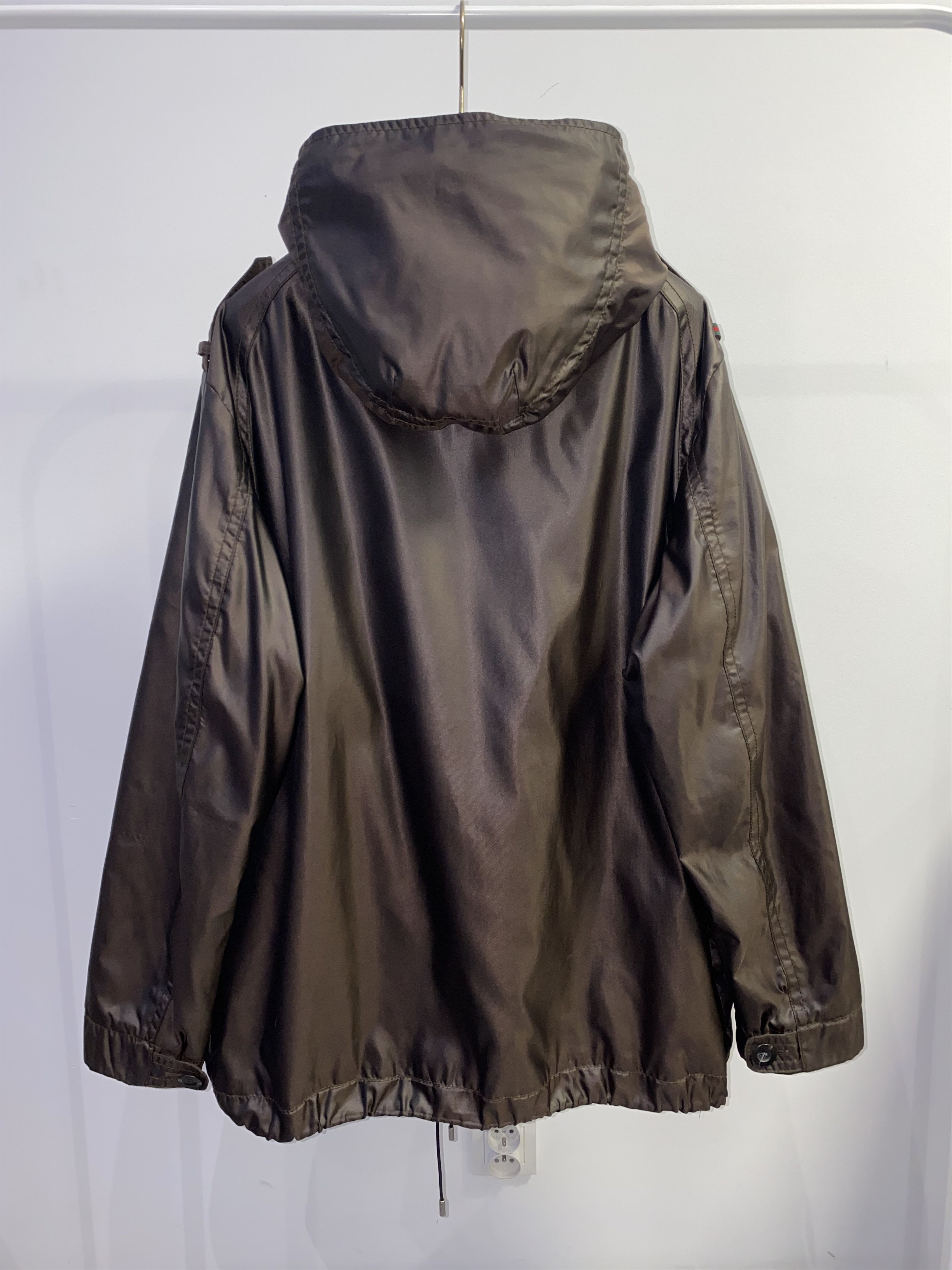 Gucci Tom Ford Era Gucci Transfuse Brown Military Techical Parka Size US M / EU 48-50 / 2 - 7 Thumbnail