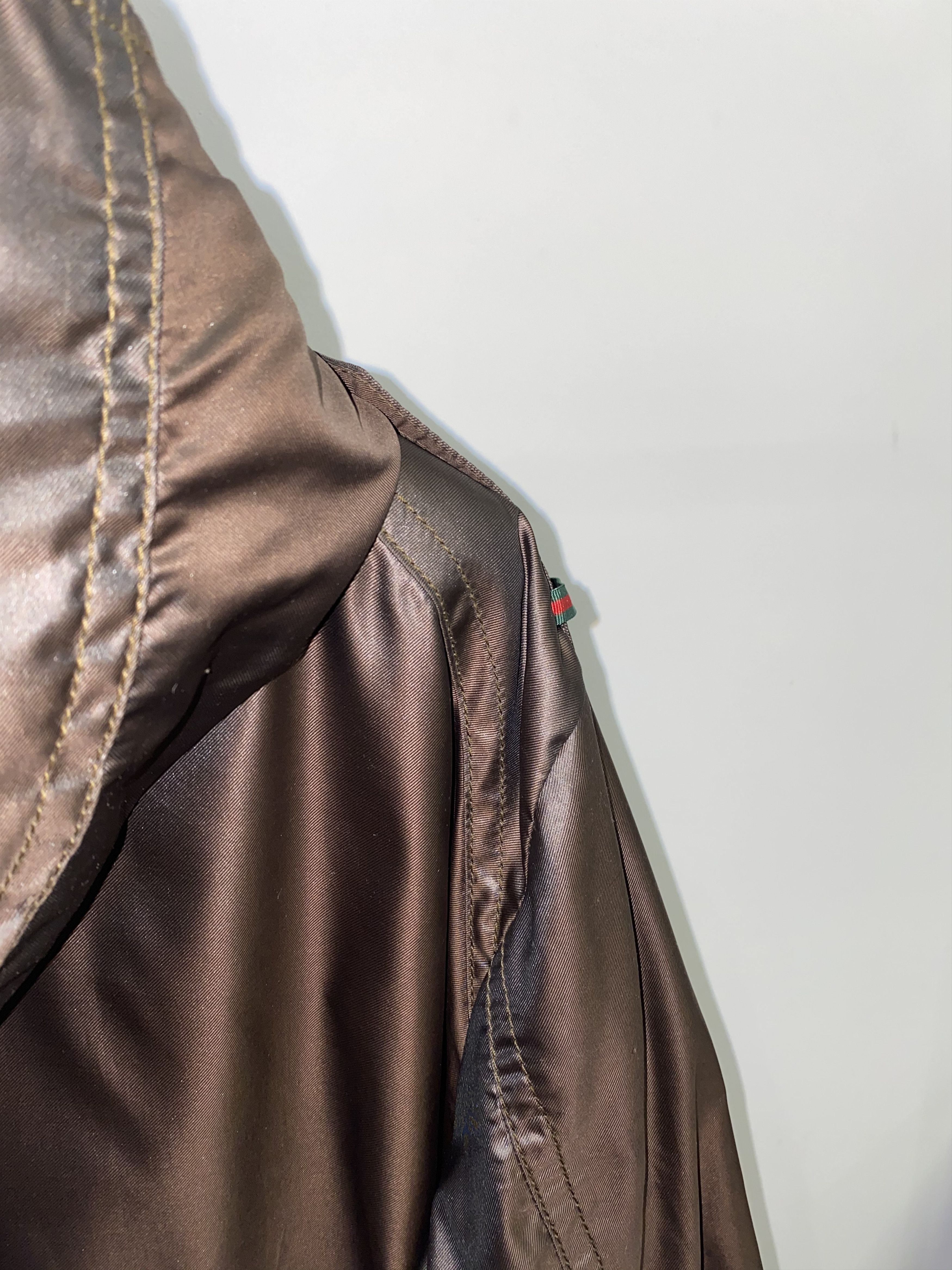 Gucci Tom Ford Era Gucci Transfuse Brown Military Techical Parka Size US M / EU 48-50 / 2 - 8 Thumbnail