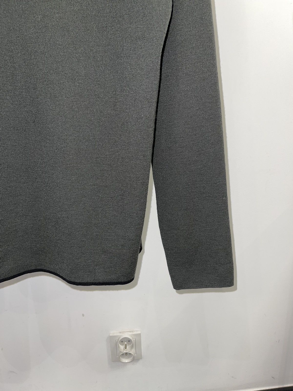 Helmut Lang Limited Edition! Helmut Lang Big Logo Washed Gray Hoodie Size US M / EU 48-50 / 2 - 6 Thumbnail