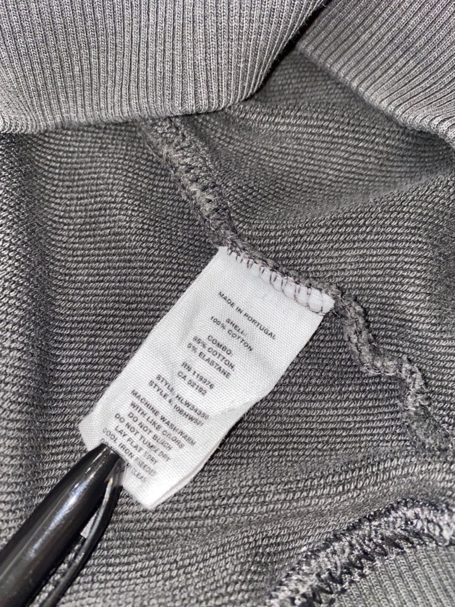 Helmut Lang Limited Edition! Helmut Lang Big Logo Washed Gray Hoodie Size US M / EU 48-50 / 2 - 17 Thumbnail