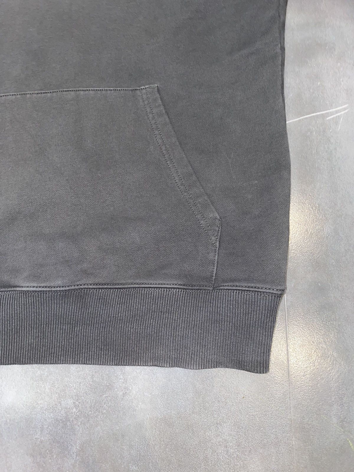 Helmut Lang Limited Edition! Helmut Lang Big Logo Washed Gray Hoodie Size US M / EU 48-50 / 2 - 12 Thumbnail