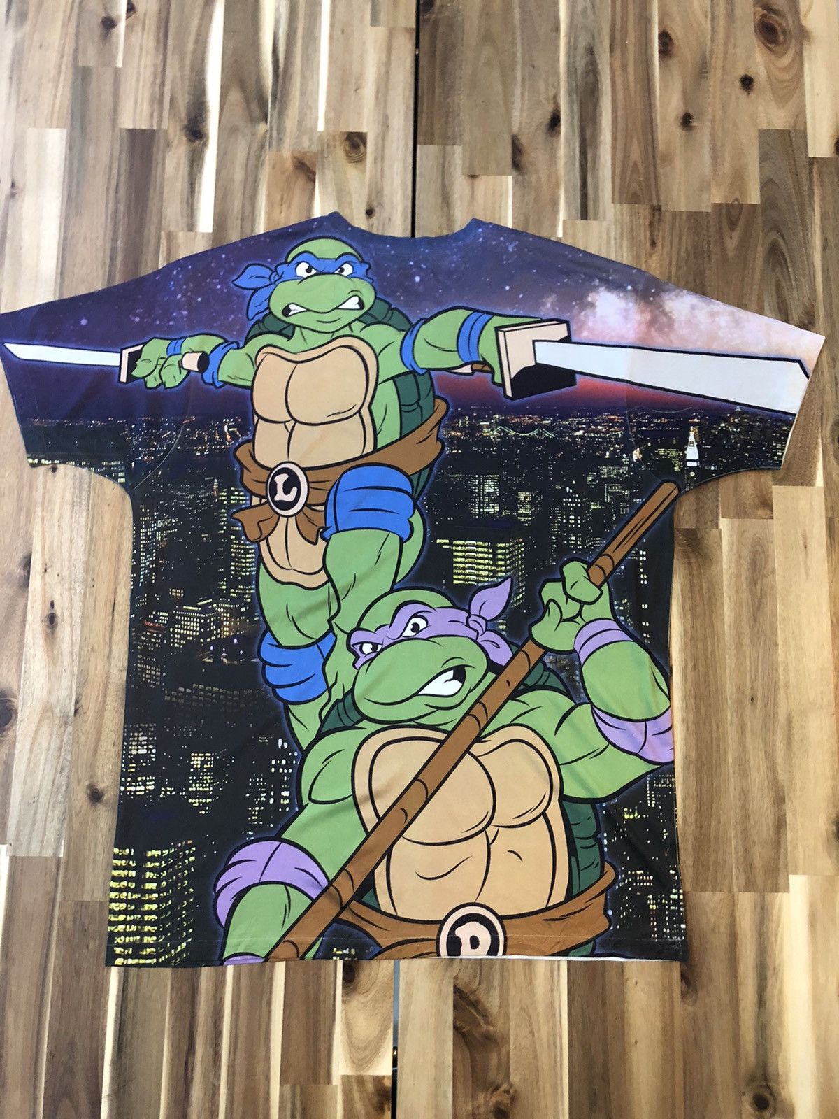 Cartoon Network Ninja Turtles Full Print Shirts Size US XL / EU 56 / 4 - 2 Thumbnail