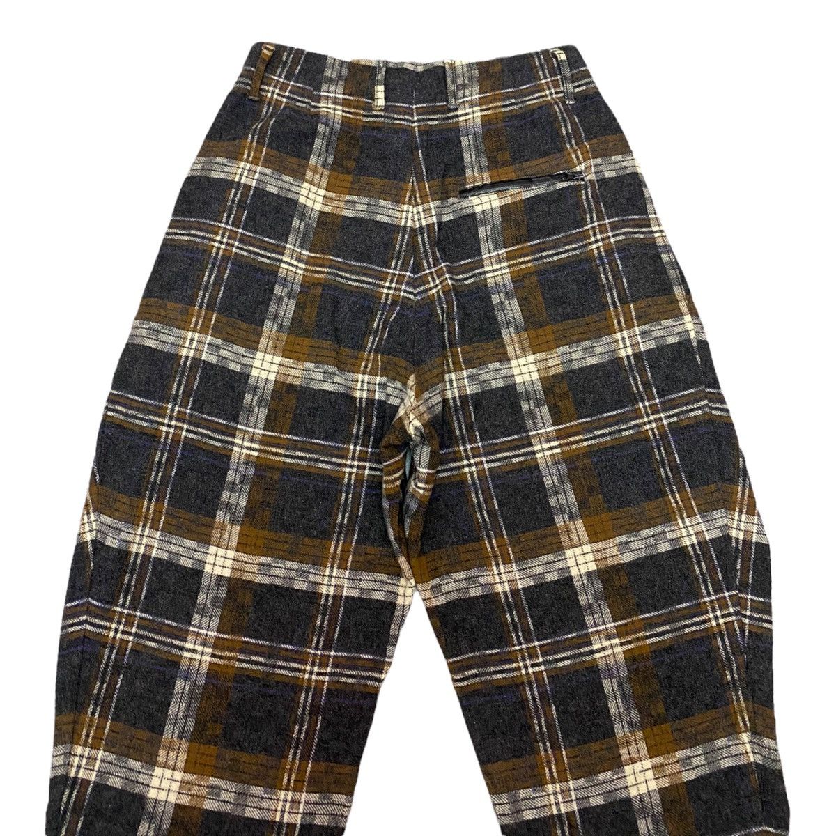 ANREALAGE 🔥ANREALAGE🇯🇵CHECKED KAPITAL STYLE BAGGY TROUSERS PANTS Size US 30 / EU 46 - 6 Thumbnail