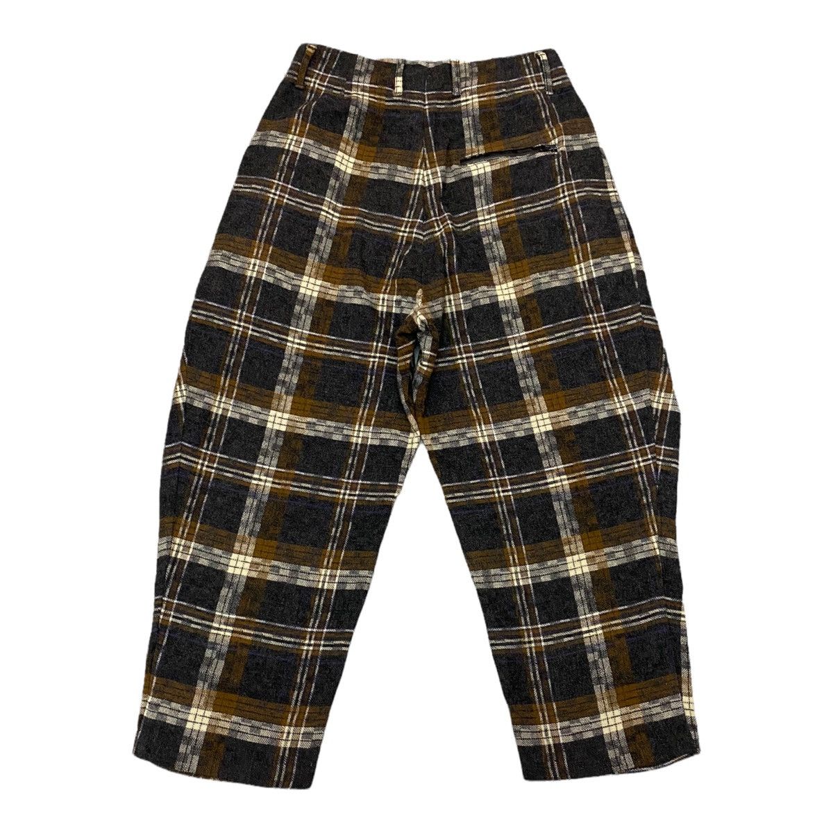 ANREALAGE 🔥ANREALAGE🇯🇵CHECKED KAPITAL STYLE BAGGY TROUSERS PANTS Size US 30 / EU 46 - 2 Thumbnail