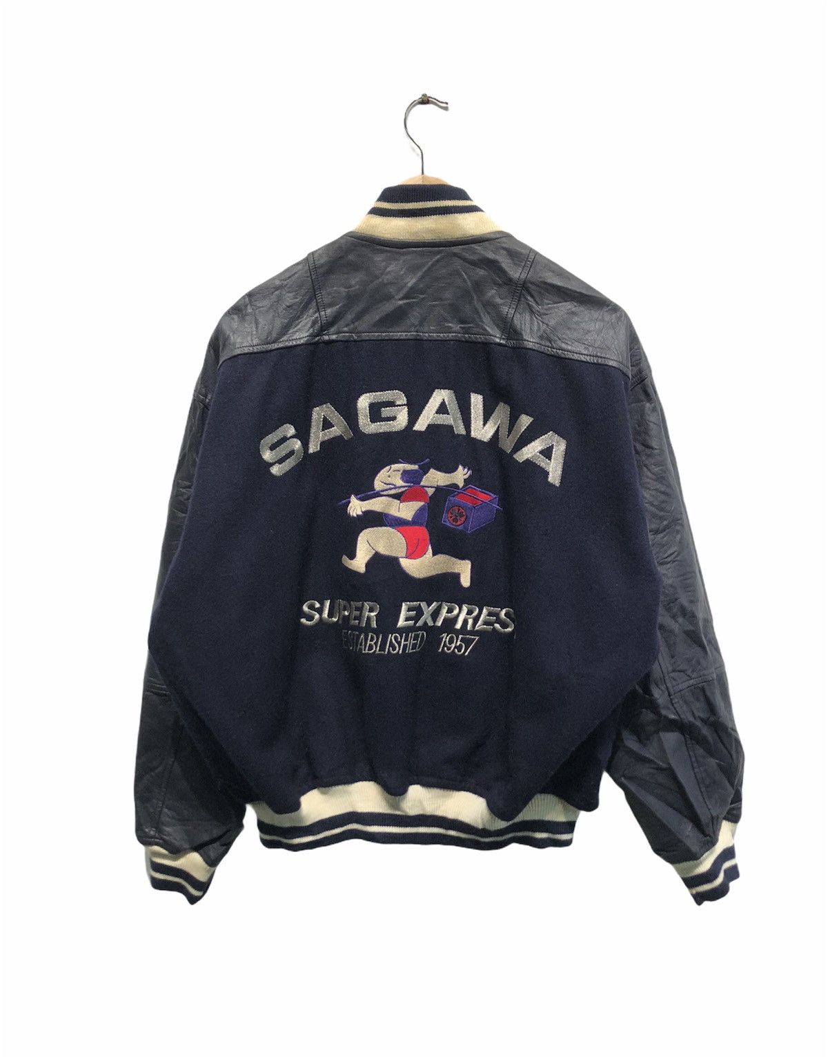 Sagawa Express Big Logo Varsity Jacket