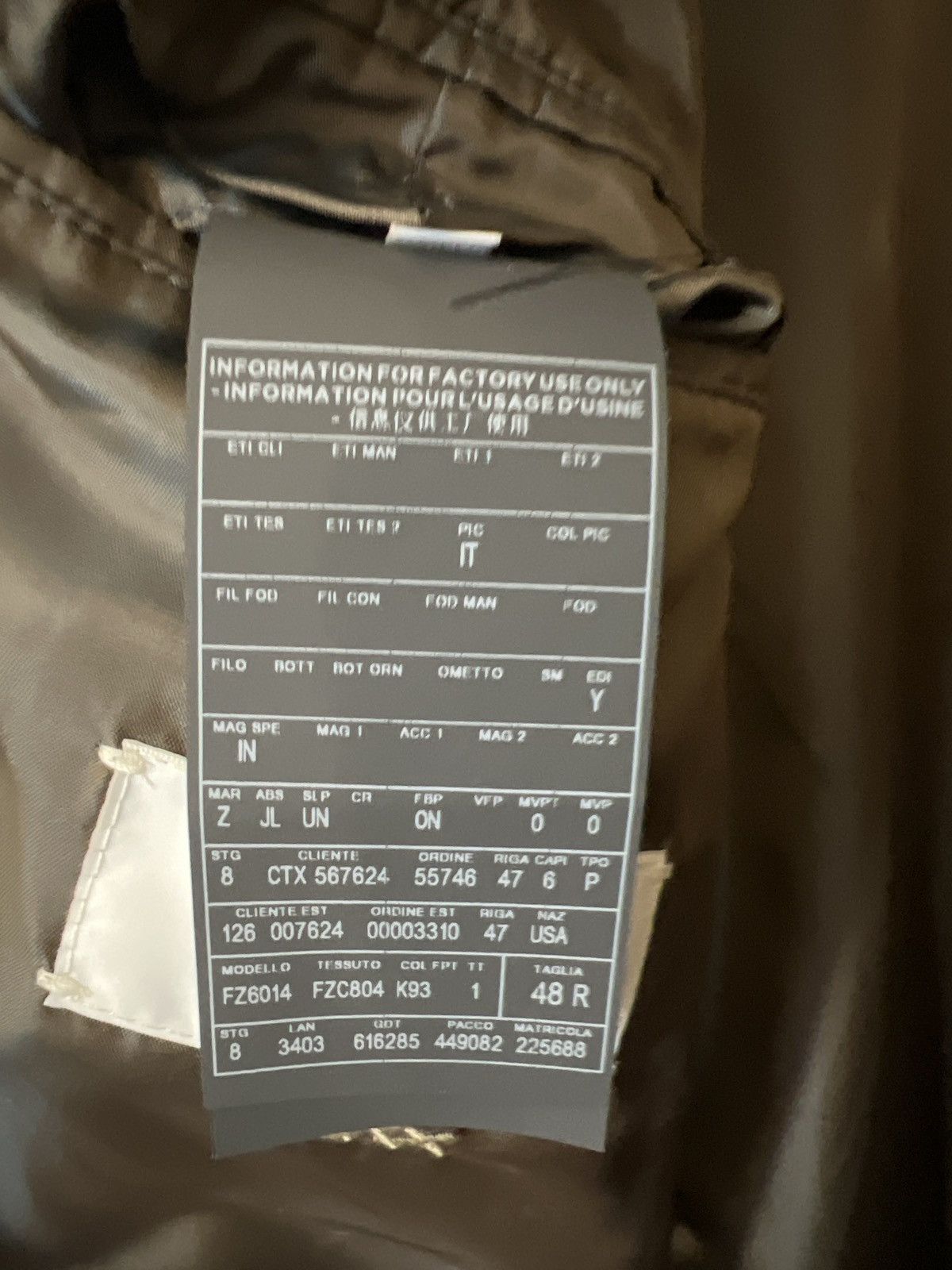 Ermenegildo Zegna × Fear of God *RARE* Fear of god x Zegna wool bomber jacket sz 48 Size US M / EU 48-50 / 2 - 10 Thumbnail