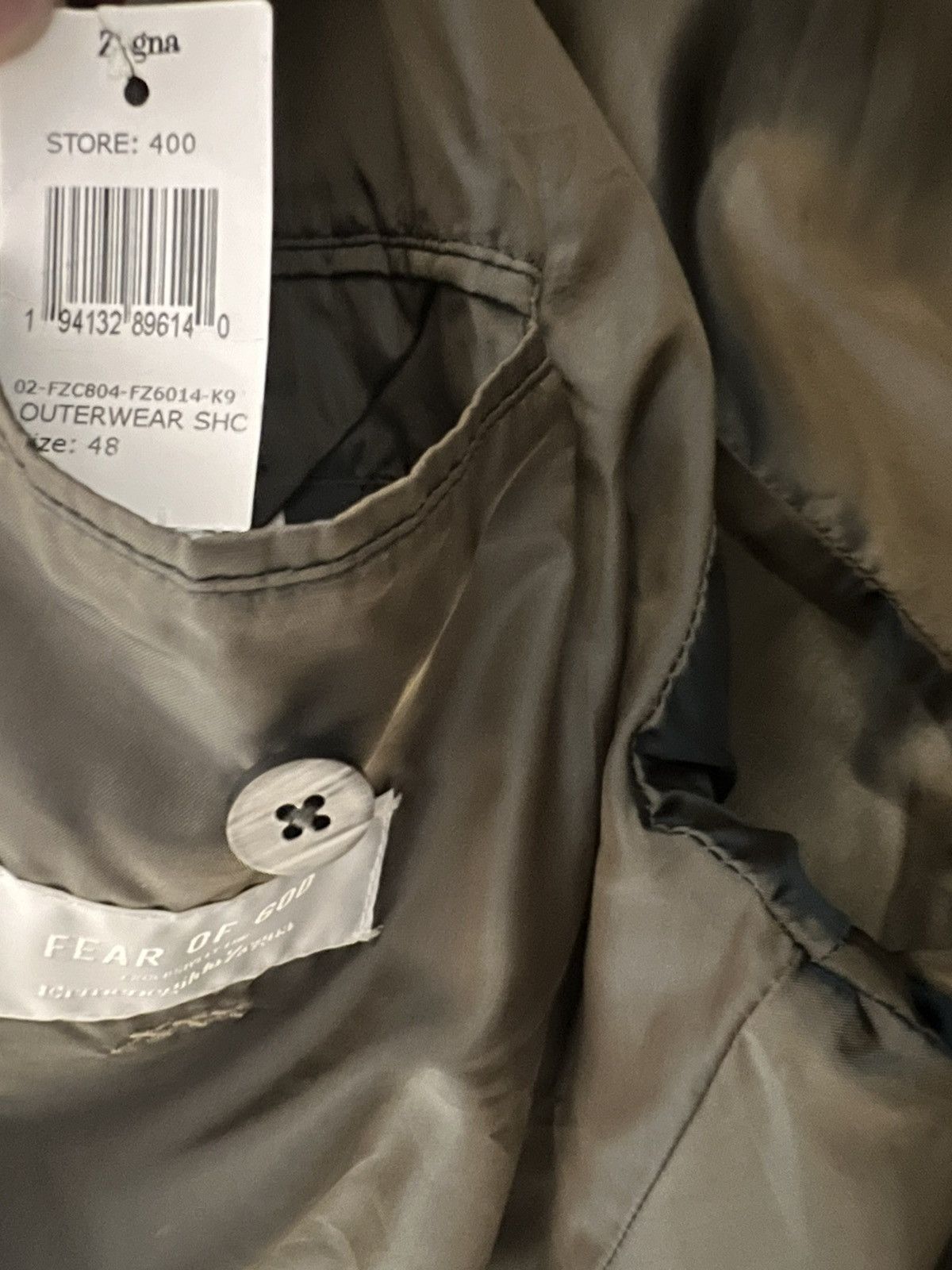 Ermenegildo Zegna × Fear of God *RARE* Fear of god x Zegna wool bomber jacket sz 48 Size US M / EU 48-50 / 2 - 4 Thumbnail