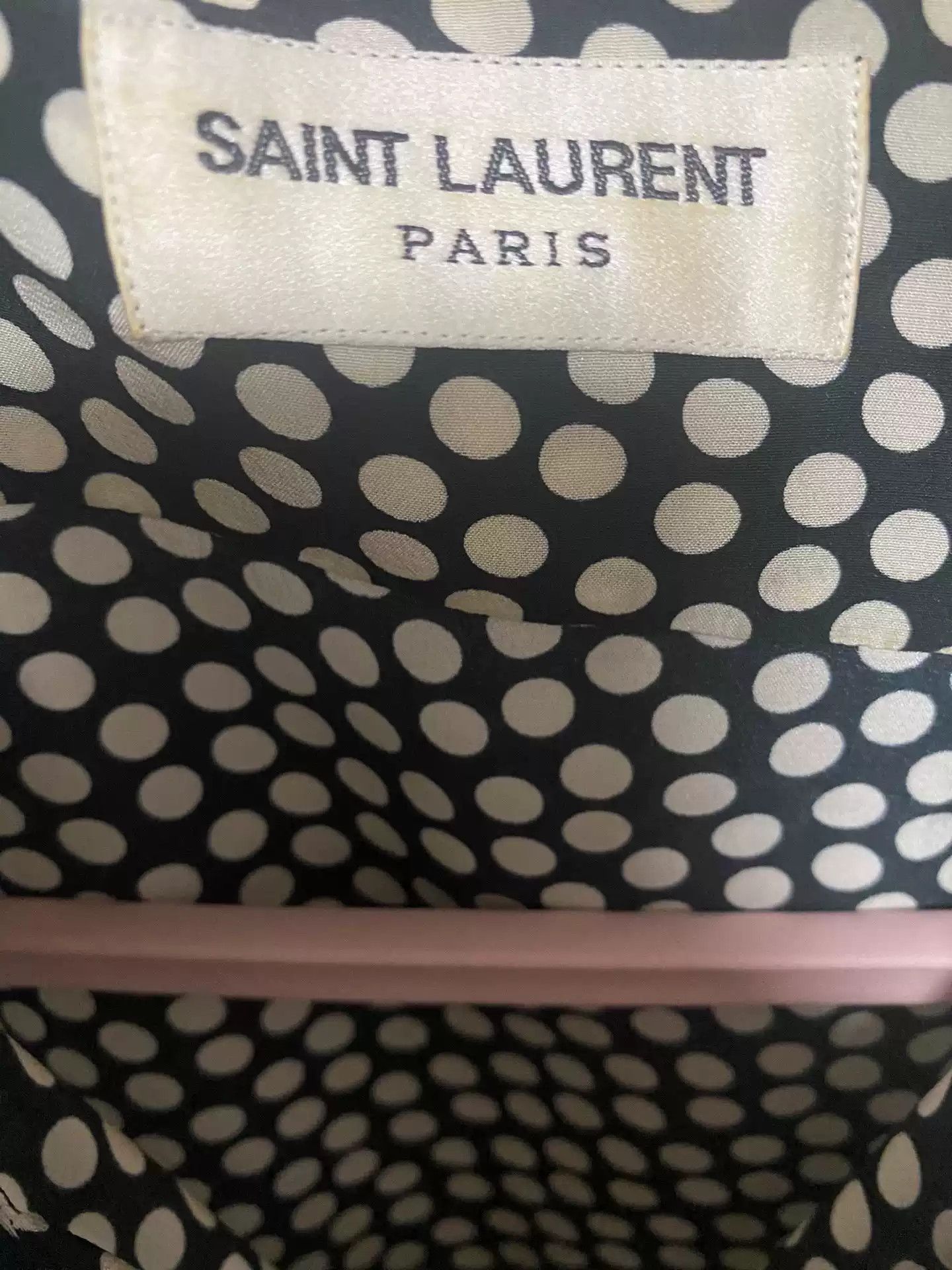 Saint Laurent Paris Saint Laurent Polka dot shirt size 38 Size US S / EU 44-46 / 1 - 3 Thumbnail