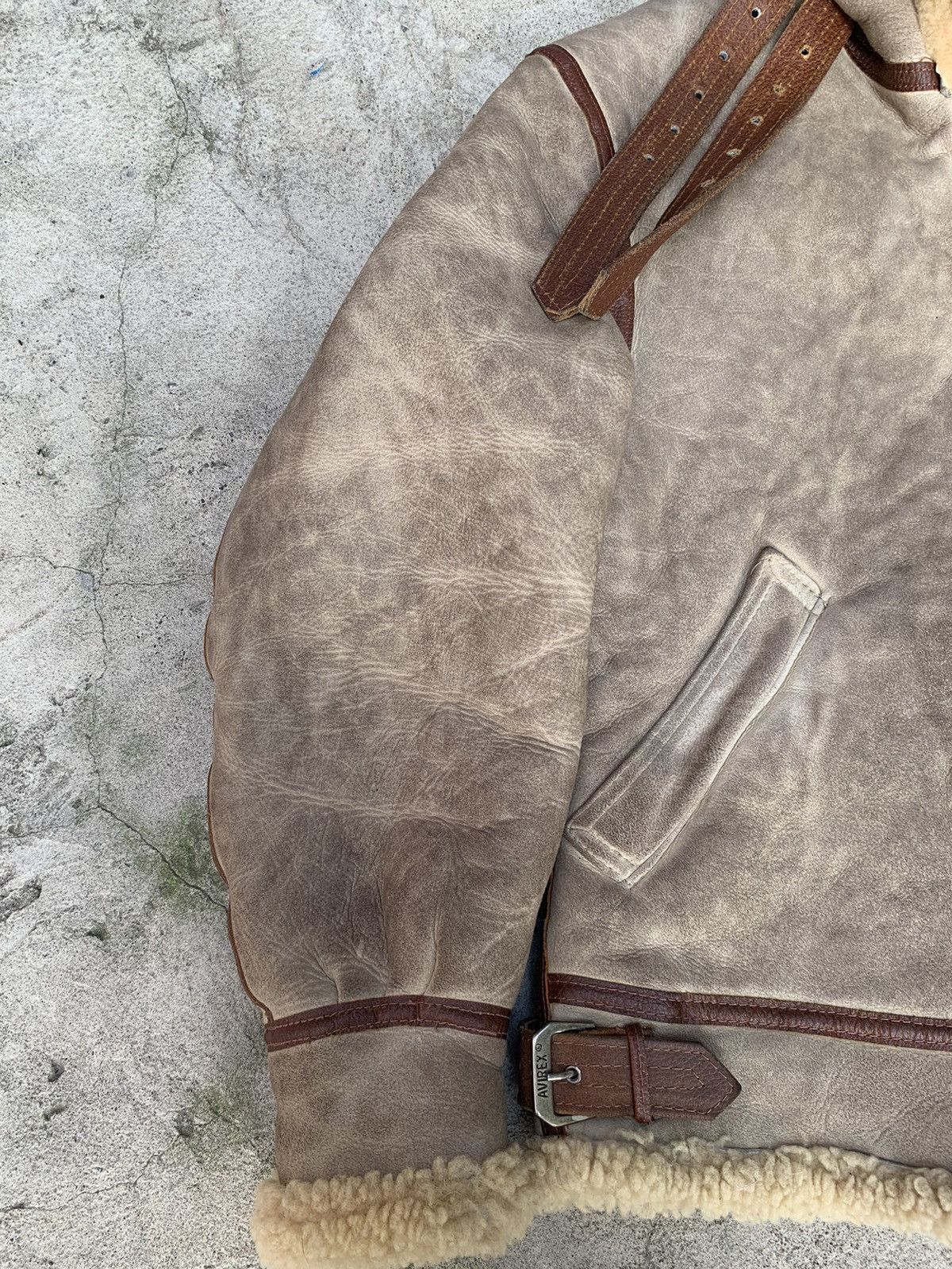 Avirex 1980s Avirex Type B-3 Sheepskin Jacket Size US S / EU 44-46 / 1 - 2 Thumbnail