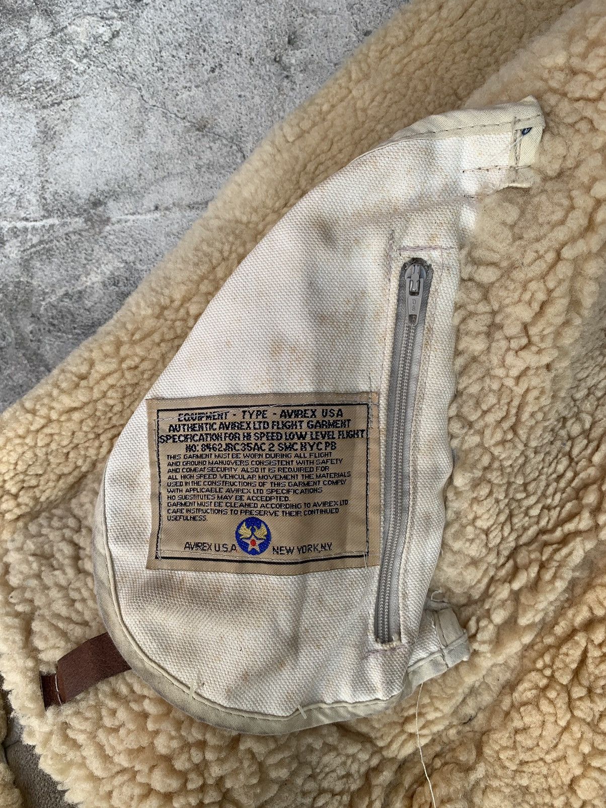 Avirex 1980s Avirex Type B-3 Sheepskin Jacket Size US S / EU 44-46 / 1 - 22 Thumbnail