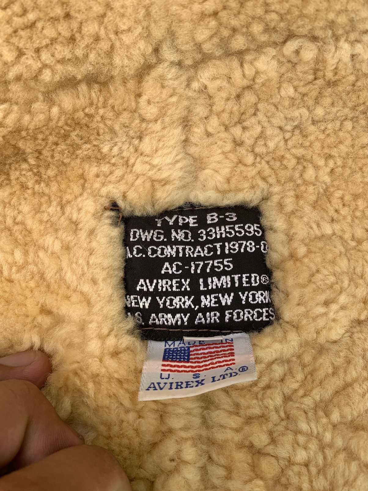 Avirex 1980s Avirex Type B-3 Sheepskin Jacket Size US S / EU 44-46 / 1 - 24 Thumbnail