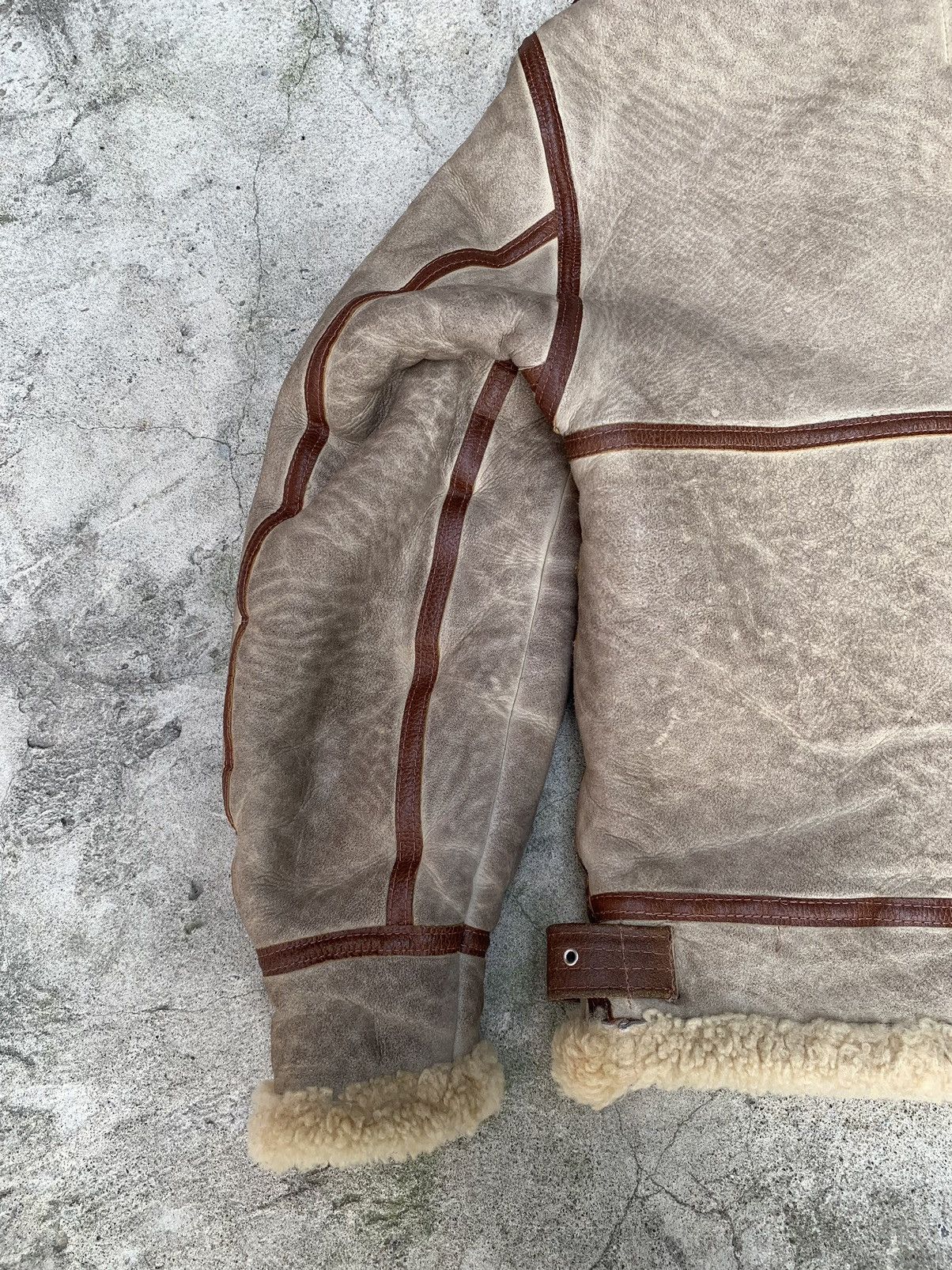 Avirex 1980s Avirex Type B-3 Sheepskin Jacket Size US S / EU 44-46 / 1 - 13 Thumbnail