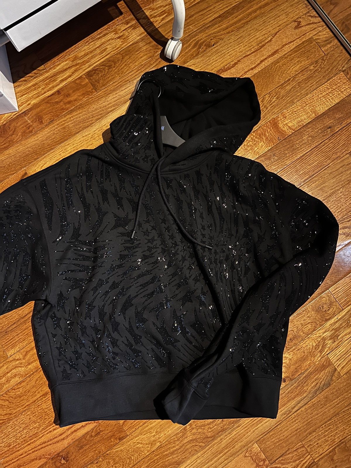 Mugler H&M Rhinestone-Embellished Hoodie (Mens)