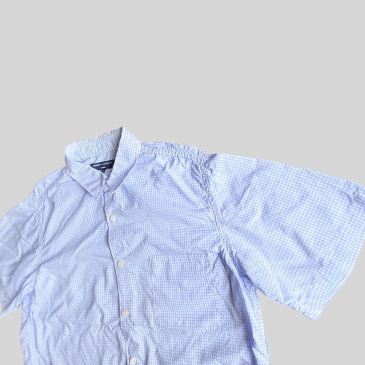 Comme des Garcons Comme Des Garcons Homme Blue Plaid Shirt Size US S / EU 44-46 / 1 - 3 Thumbnail