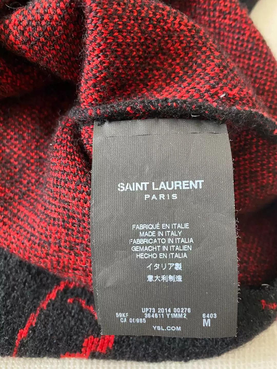 Saint Laurent Paris Saint Laurent Revolver Sweater Size US M / EU 48-50 / 2 - 5 Thumbnail