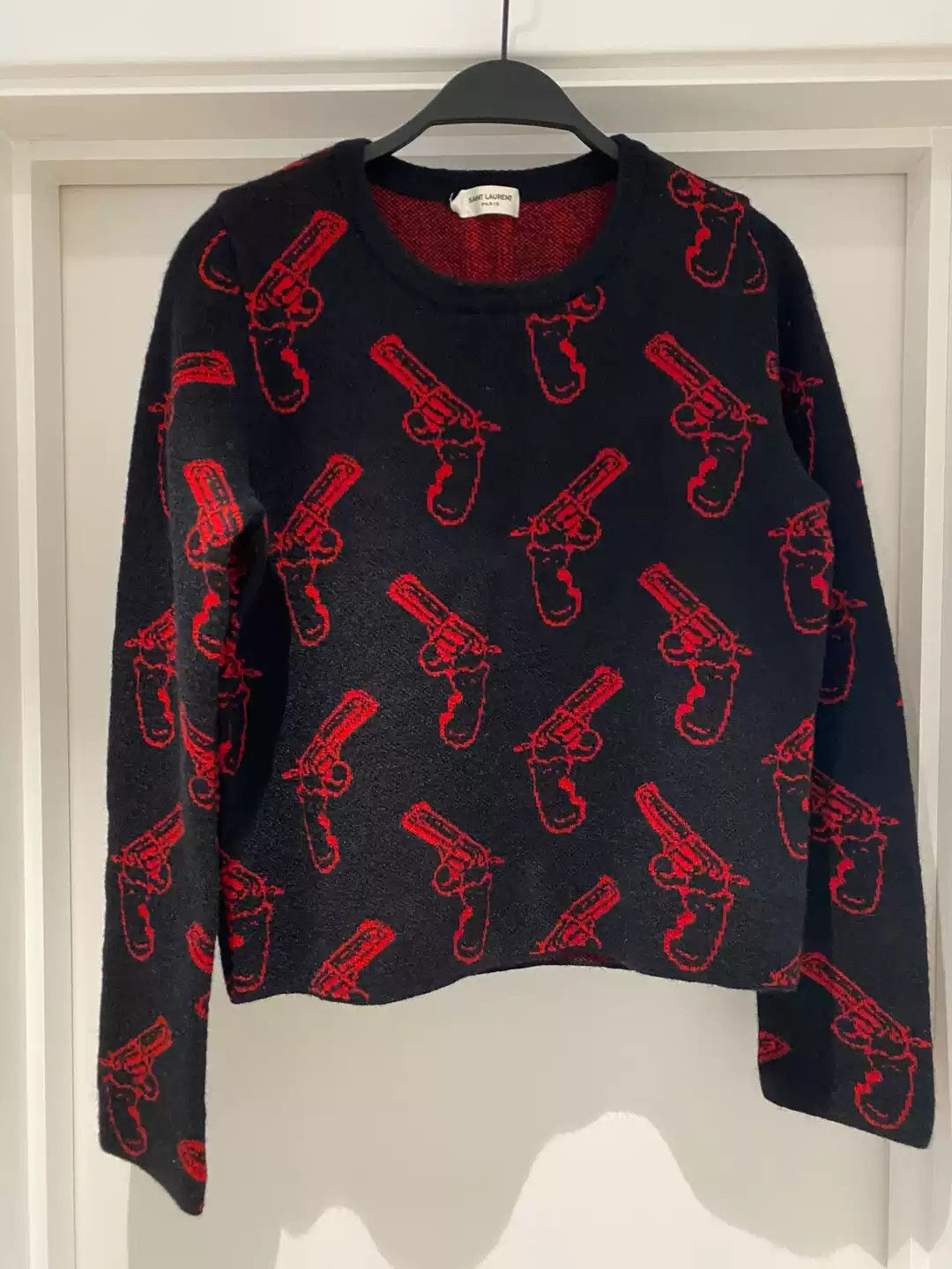Saint Laurent Paris Saint Laurent Revolver Sweater Size US M / EU 48-50 / 2 - 1 Thumbnail