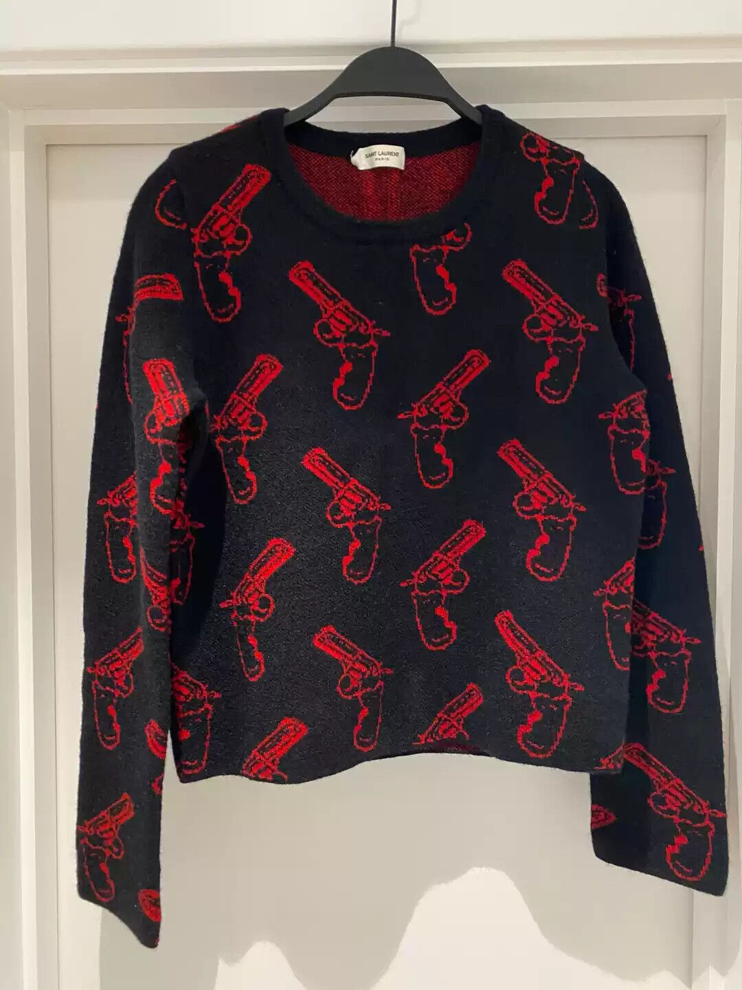 Pre-owned Saint Laurent Revolver Sweater In Multicolor