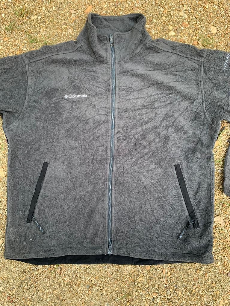 Columbia Vintage Columbia Fleece Zipper Jacket Size US XL / EU 56 / 4 - 3 Thumbnail