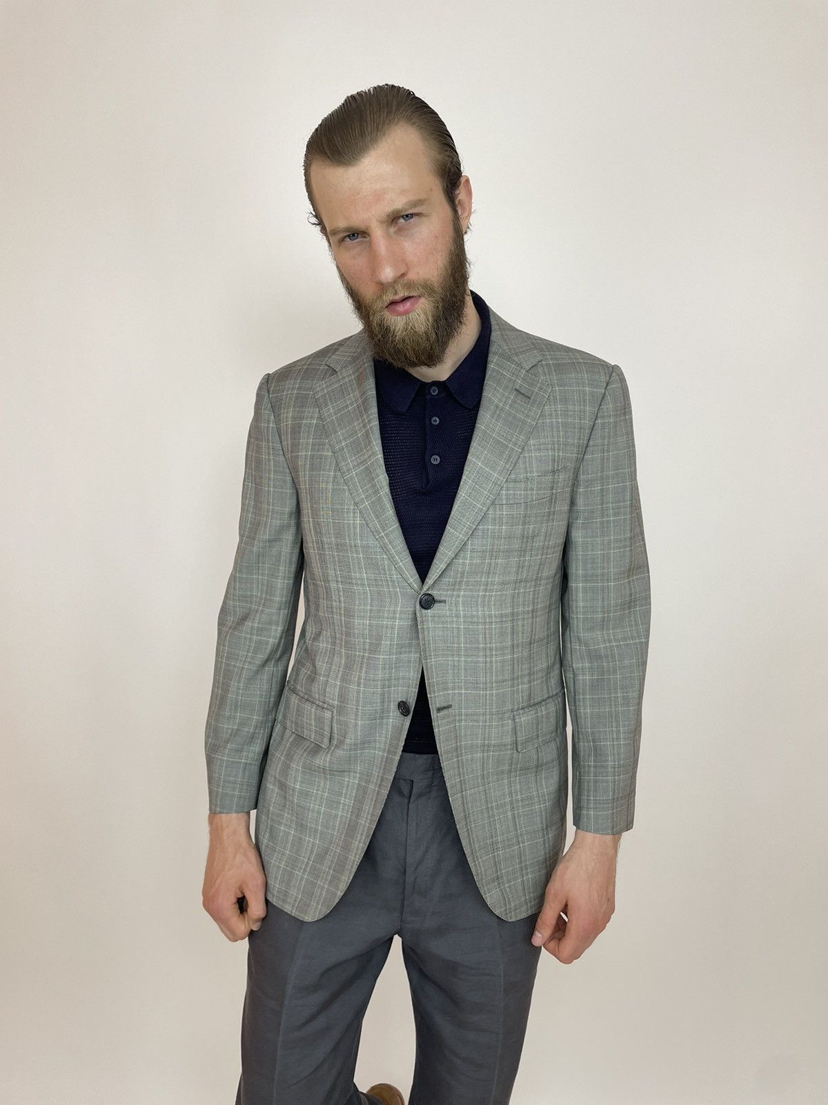 Suitsupply SUITSUPPLY Mens Blazer super 130's Wool size 50 Size 50R - 2 Thumbnail