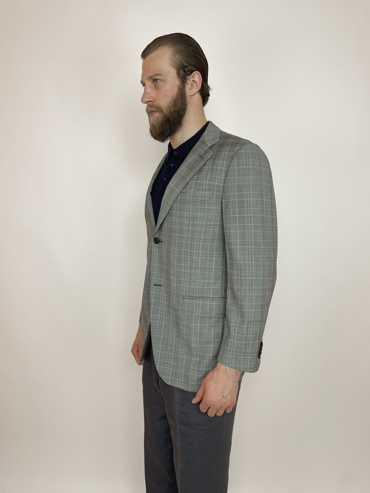 Suitsupply SUITSUPPLY Mens Blazer super 130's Wool size 50 Size 50R - 6 Thumbnail