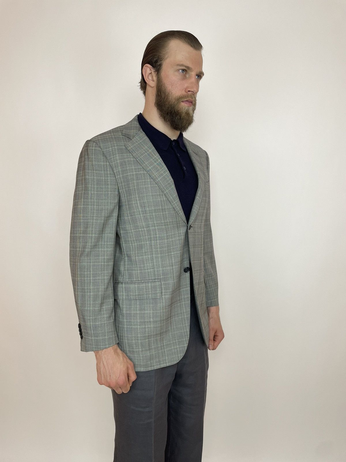 Suitsupply SUITSUPPLY Mens Blazer super 130's Wool size 50 Size 50R - 7 Thumbnail