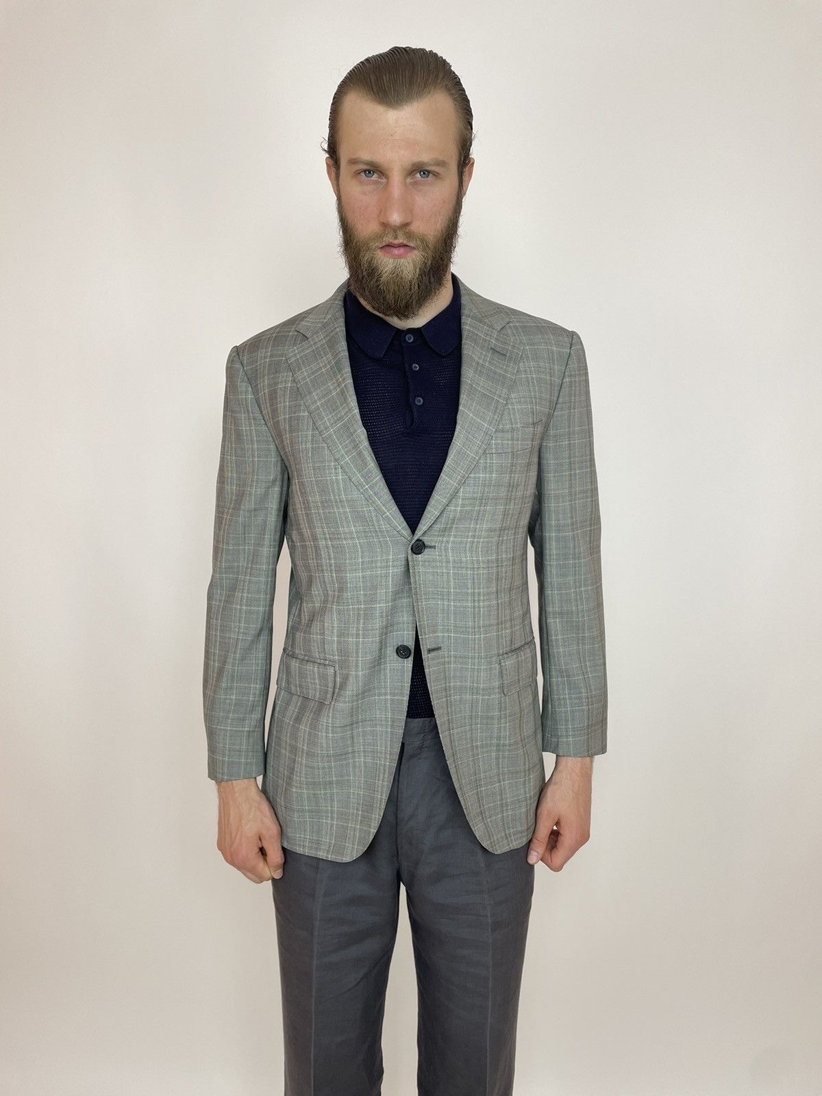 Suitsupply SUITSUPPLY Mens Blazer super 130's Wool size 50 Size 50R - 11 Thumbnail