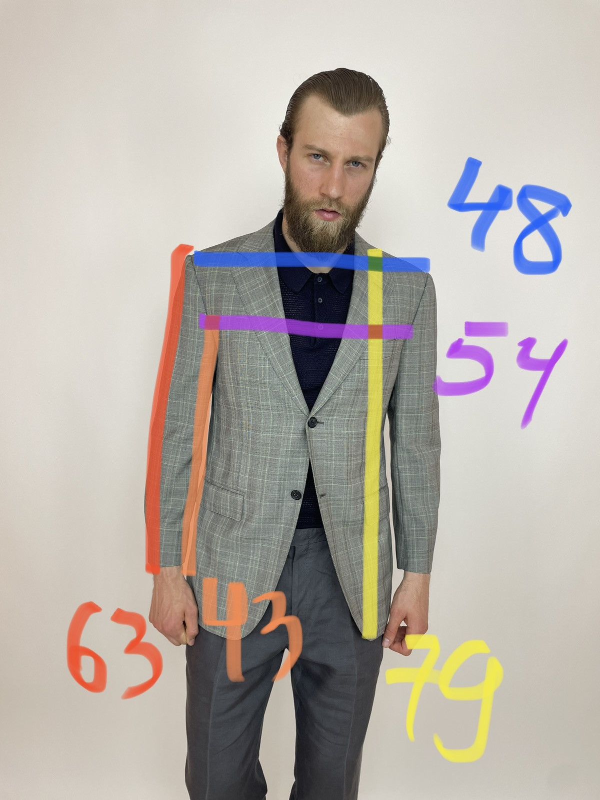 Size 50 mens blazer sales