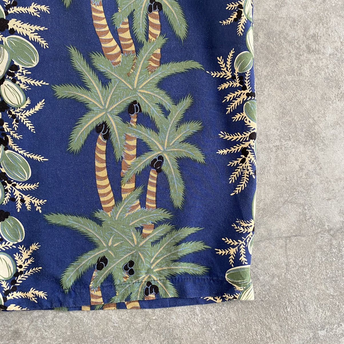 Diamond Head × Vintage VTG Diamond Head Coconut Tree Border Print Rayon Shirt Size US M / EU 48-50 / 2 - 7 Thumbnail