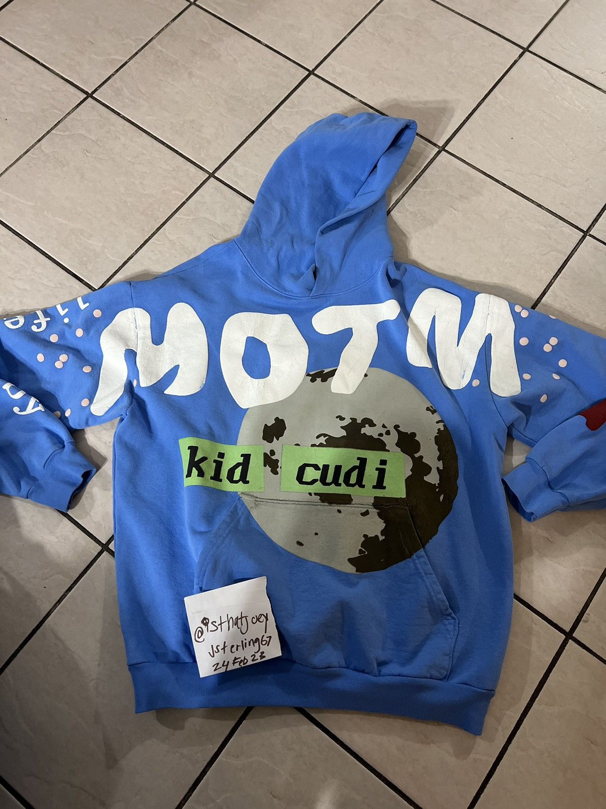 Cactus Plant Flea Market × Kid Cudi Kid Cudi x CPFM Man on the Moon Hoodie sz XL Size US XL / EU 56 / 4 - 3 Thumbnail