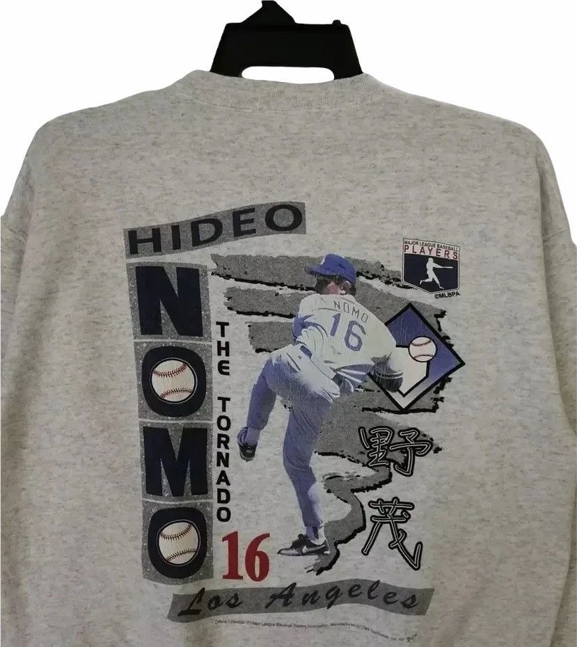 MLB × Vintage Vintage MLB Hideo Nomo LA Dodgers Sweatshirt Size US L / EU 52-54 / 3 - 4 Thumbnail